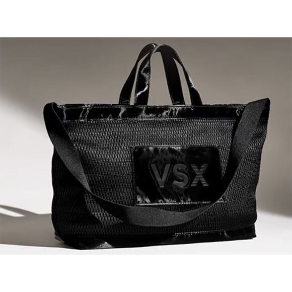 Victoria's Secret Handbags - Black Victoria’s Secret mesh workout tote